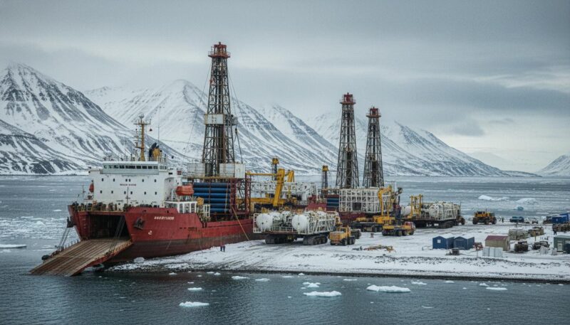 Гренландия: логистика дерискирует арктическую нефтеразведку
