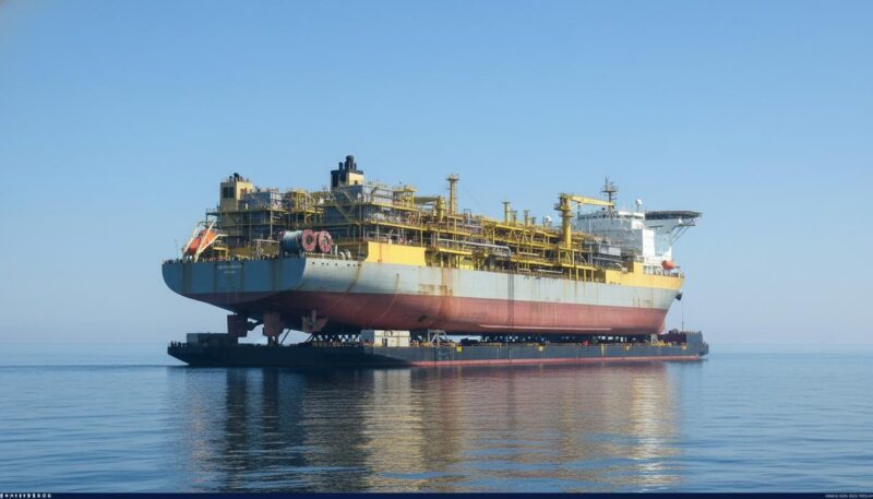 Плавучую установку Northern Endeavour доставили в Данию для утилизации