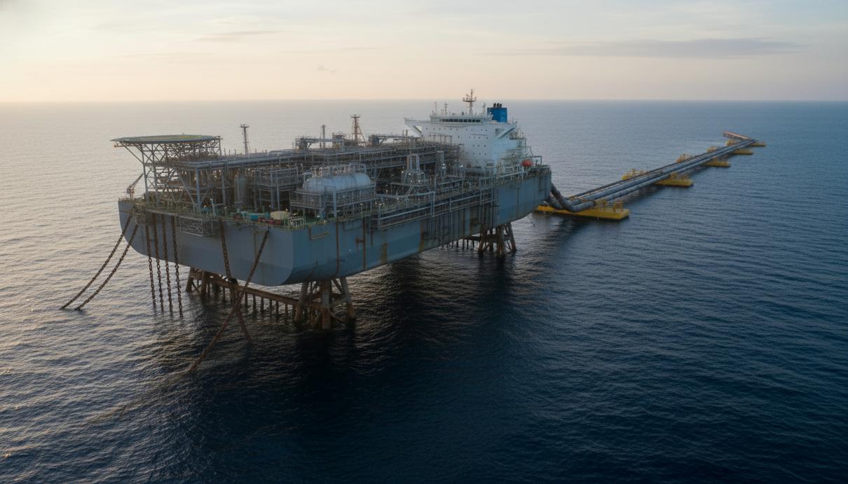 Развитие экспорта СПГ в Аргентине: компании CoreMarine и Jumbo получили контракт Плавучий завод по производству сжиженного газа со стальными конструкциями для швартовки в море