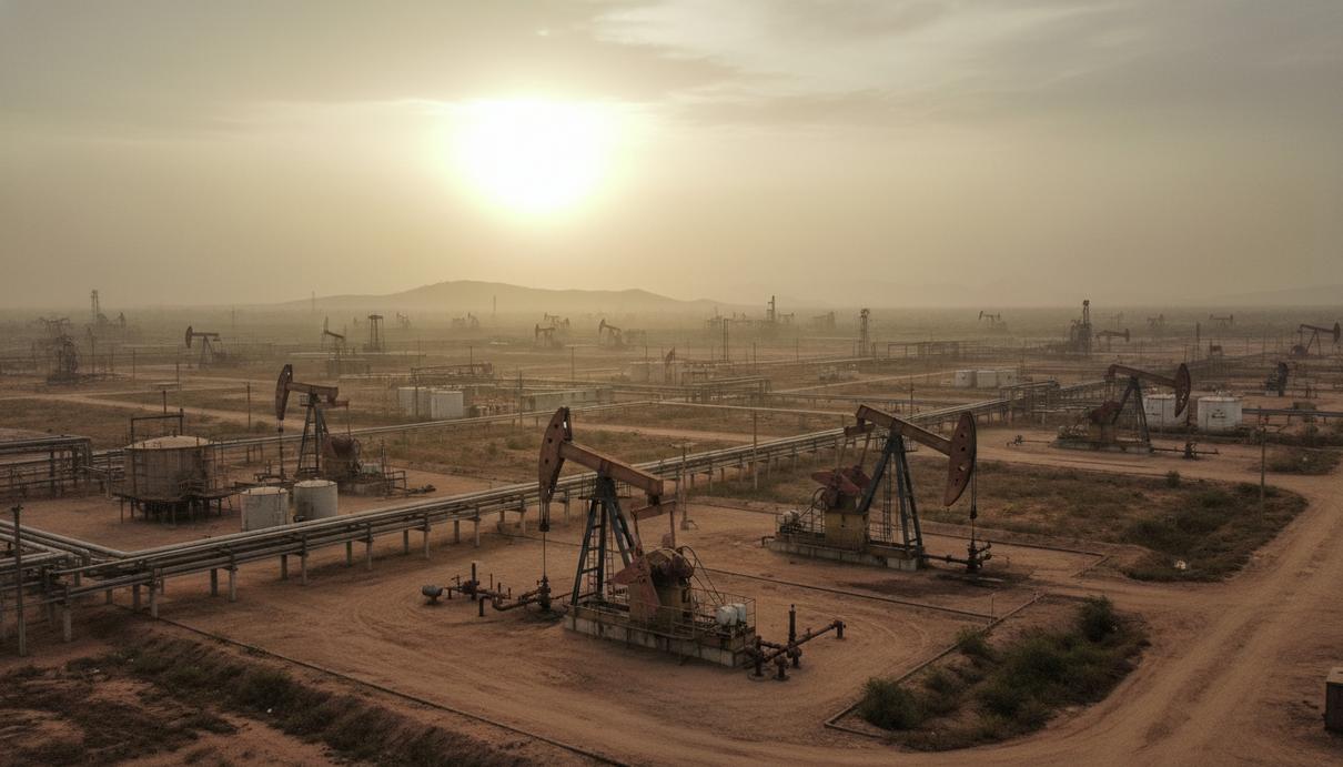 Eni возвращается в пояс Ориноко: стороны договорились о перезапуске добычи Нефтяные насосы-качалки и промышленные резервуары на месторождении в венесуэльском поясе Ориноко.