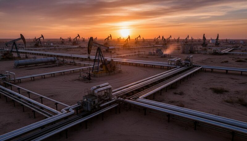 США: рекордная добыча нефти сопровождается сокращением сжигания газа