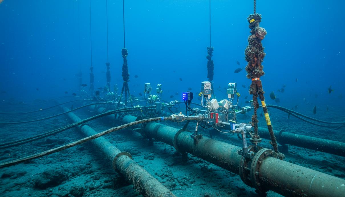 Sonardyne и AMOG разработают сервис контроля состояния подводных объектов Подводные датчики и системы мониторинга на металлических конструкциях и тросах на морском дне
