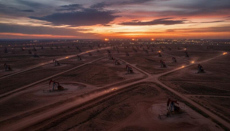 Рост в нефтегазе США омрачен геополитическими рисками и инфляцией
