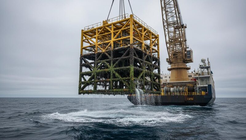 DeepOcean демонтировала оборудование на двух месторождениях в Северном море
