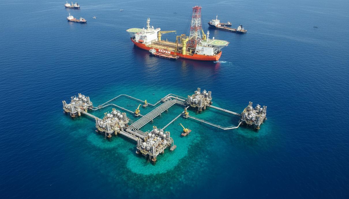 Saipem получила от Eni контракты на $930 млн для проекта Baleine Глубоководное нефтегазовое месторождение с подводной инфраструктурой и судном-трубоукладчиком на поверхности океана.