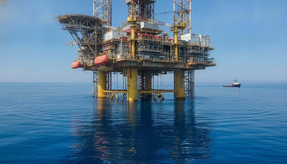 Halliburton получила контракт на бурение на месторождении «Кронос» на Кипре Морская буровая платформа для добычи газа на сверхглубоководном месторождении «Кронос» в Средиземном море у побережья Кипра.